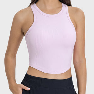 Millennia Round Neck Racerback Active Tank