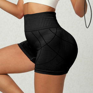 High Waist Active Shorts