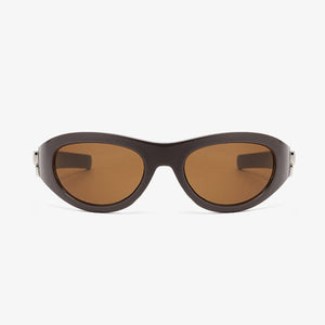 Polycarbonate Frame Cat-Eye Sunglasses