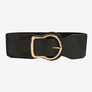 Zinc Alloy PU Leather Belt