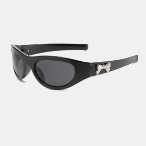 Polycarbonate Frame Cat-Eye Sunglasses