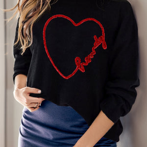 Round Neck Long Sleeve Sweater