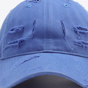 Distressed Adjustable Baseball Cap