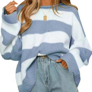 Round Neck Long Sleeve Sweater