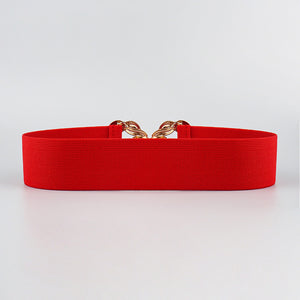 Zinc Alloy Buckle Elastic Belt