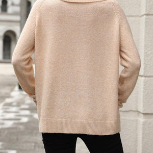 Turtleneck Long Sleeve Sweater