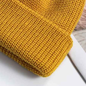 Cozy Rib-Knit Cuff Beanie