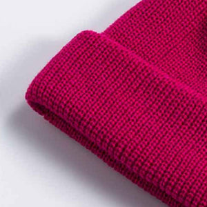 Cozy Rib-Knit Cuff Beanie