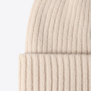 HAPPY Contrast Beanie