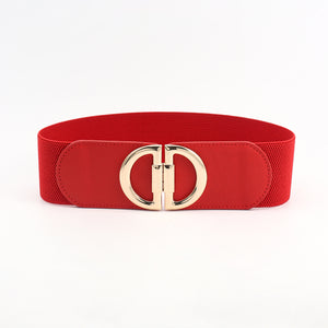 D Buckle Elastic Belt