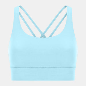 Millennia Crisscross Scoop Neck Active Tank