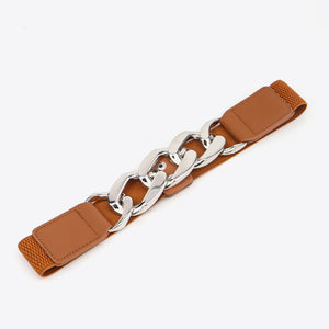 Chain Detail Elastic Belt