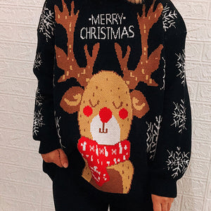 Christmas Element Long Sleeve Sweater