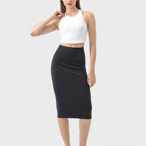 Millennia Slit Wrap Active Skirt