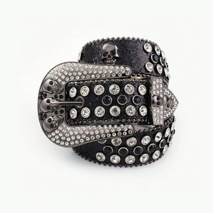 PU Leather Skull Belt