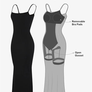 Basic Bae Built-In Shapewear Sleeveless Maxi Dress