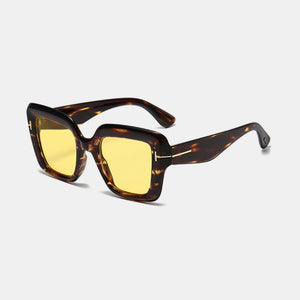 Polycarbonate Frame Square Sunglasses