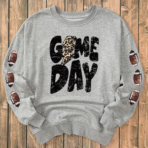 GAME DAY Football Long Sleeve Sweatshirt