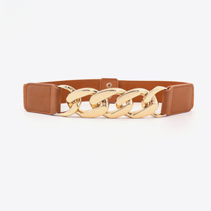 Chain Detail Elastic Belt