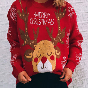 Christmas Element Long Sleeve Sweater