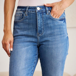 Pantalones vaqueros de cintura alta con control de abdomen y talla grande RFM Mini Mia