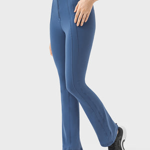 Millennia Zipper Detail High Waist Active Pants