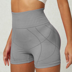 High Waist Active Shorts