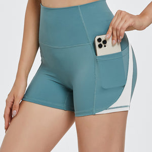 High Waist Active Shorts