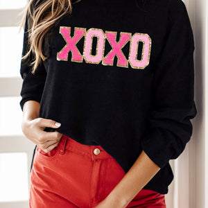 Round Neck Long Sleeve Sweater