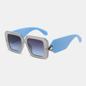 Polycarbonate Frame Square Sunglasses