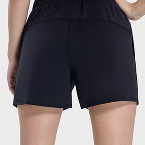 Millennia Elastic Waist Active Shorts