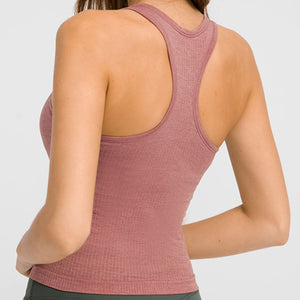 Millennia Round Neck Racerback Active Tank