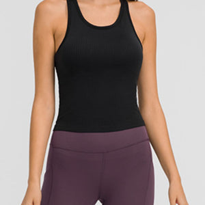 Millennia Round Neck Racerback Active Tank