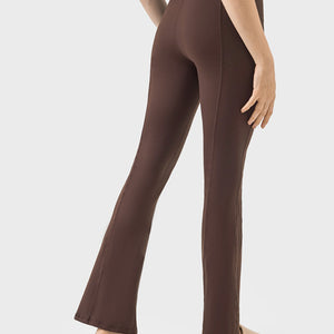 Millennia Zipper Detail High Waist Active Pants