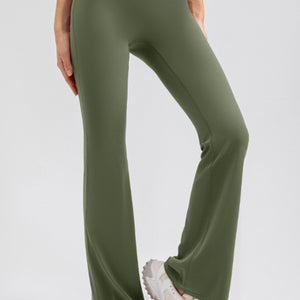 High Waist Straight Active Pants