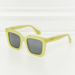 Square TAC Polarization Lens Sunglasses