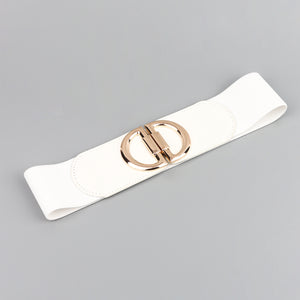 D Buckle Elastic Belt