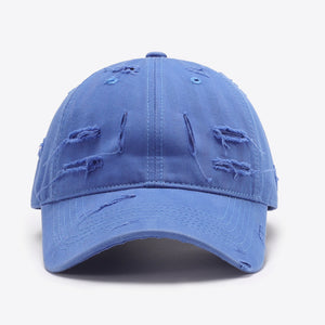 Distressed Adjustable Baseball Cap