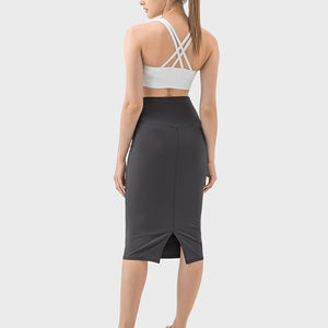 Millennia Slit Wrap Active Skirt