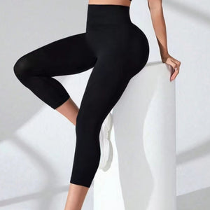 High Waist Cropped Active Leggings