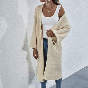 Open Front Long Sleeve Cardigan