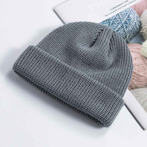 Cozy Rib-Knit Cuff Beanie