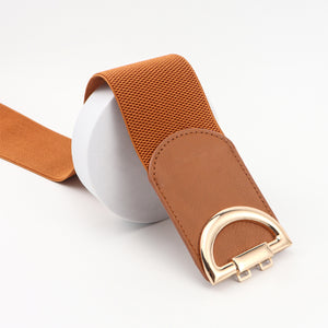 D Buckle Elastic Belt