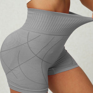 High Waist Active Shorts