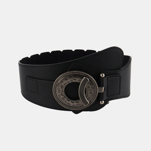 Retro Elastic Wide Belt