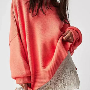 Round Neck Long Sleeve Sweater