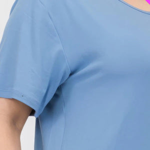 Plus Size Basic Short Sleeve T-shirt