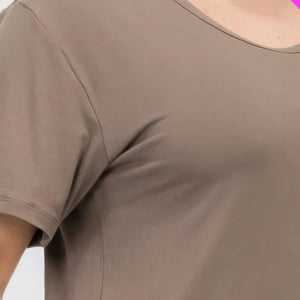 Plus Size Basic Short Sleeve T-shirt