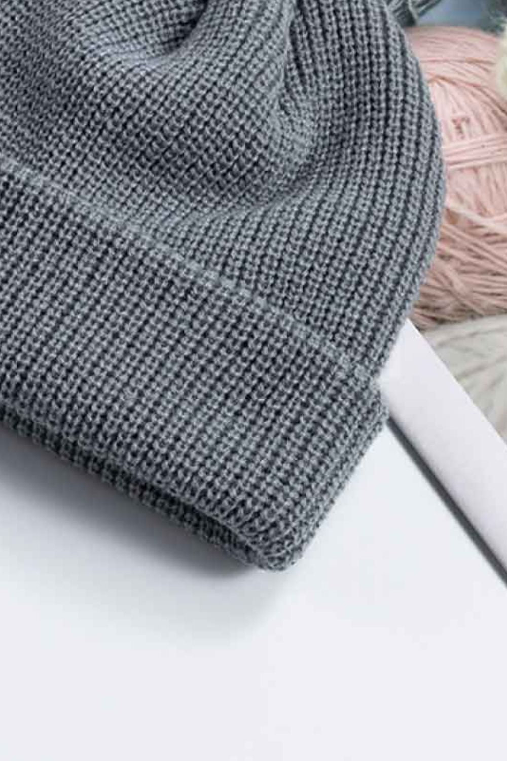 Cozy Rib-Knit Cuff Beanie