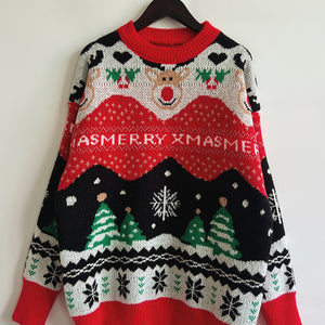 Christmas Element Long Sleeve Sweater